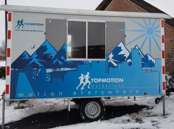 Top Motion Illustratie Groot Camper