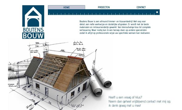 Boutens Bouw Website